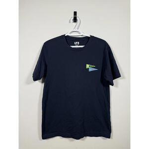 Uniqlo UT × Pixar “Monsters University” Graphic Tee — Mike & Sulley | Size S